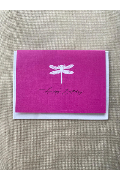 Greeting Card - HBD Dragonfly